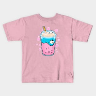 Boba tea Kids T-Shirt